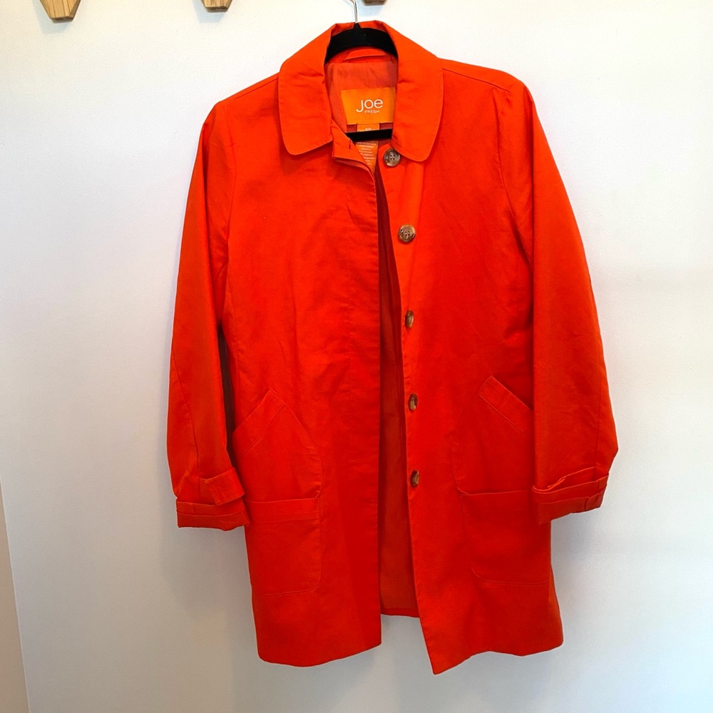 JOE FRESH | Orange coat / jacket